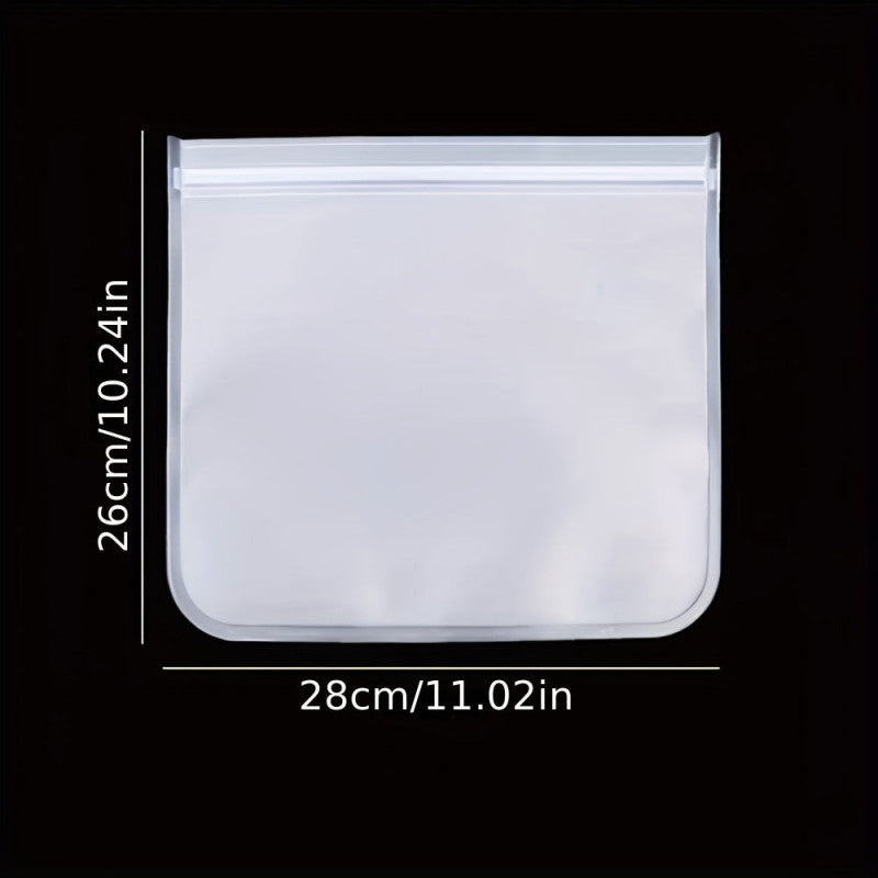 1db Újrafelhasználható Élelmiszer Tároló Zacskó