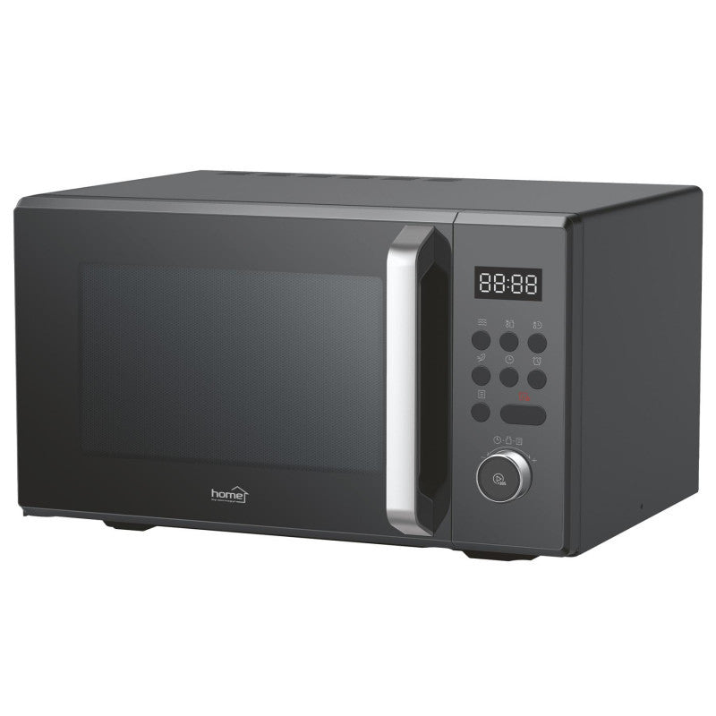 Home HGMH32D mikrohullámú sütő, 1000 W, 32 l kapacitás, 95 p időzítő, 5 teljesítményszint, 8 automata program, gyerekzár, 14.53