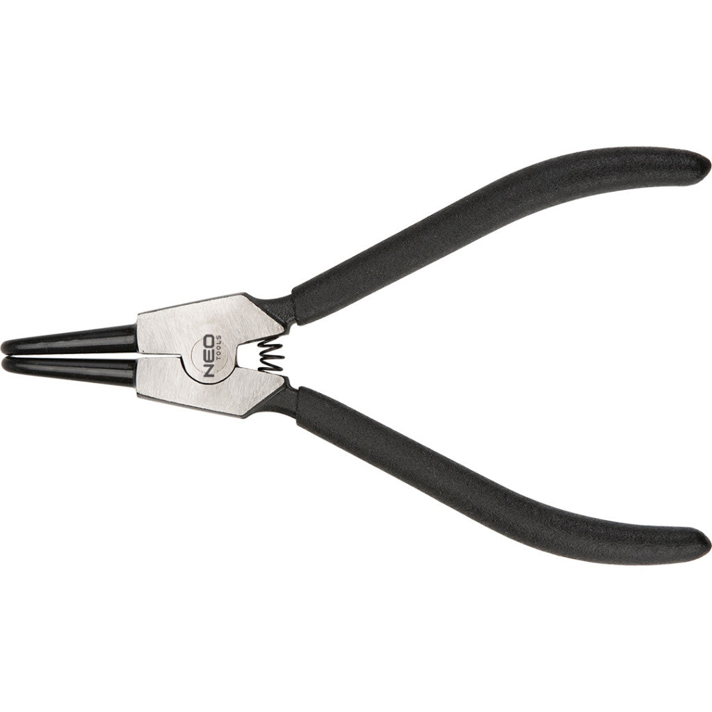 NEO TOOLS Zégergyűrű fogó 170mm, külső, hajlított, CrMo, 19 - 60mm, csúcs diameter 1,8 - 2,5mm 25 év garanciával 01-093