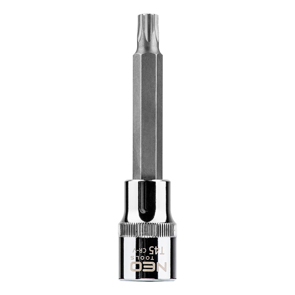 NEO TOOLS Torxdugókulcs 1/2'' T45, 100mm 25 év garanciával 08-765