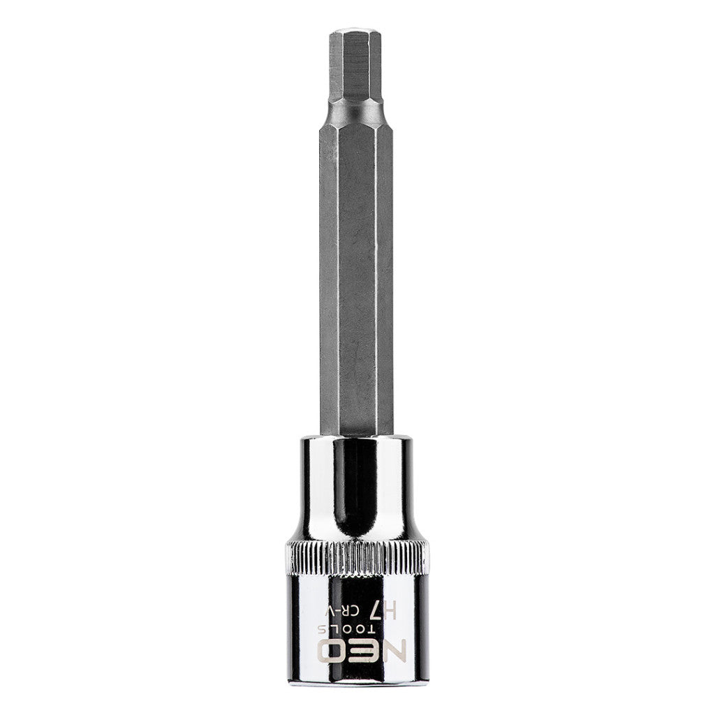 NEO TOOLS Imbusz dugókulcs 1/2'' H7, 100mm 25 év garanciával 08-782