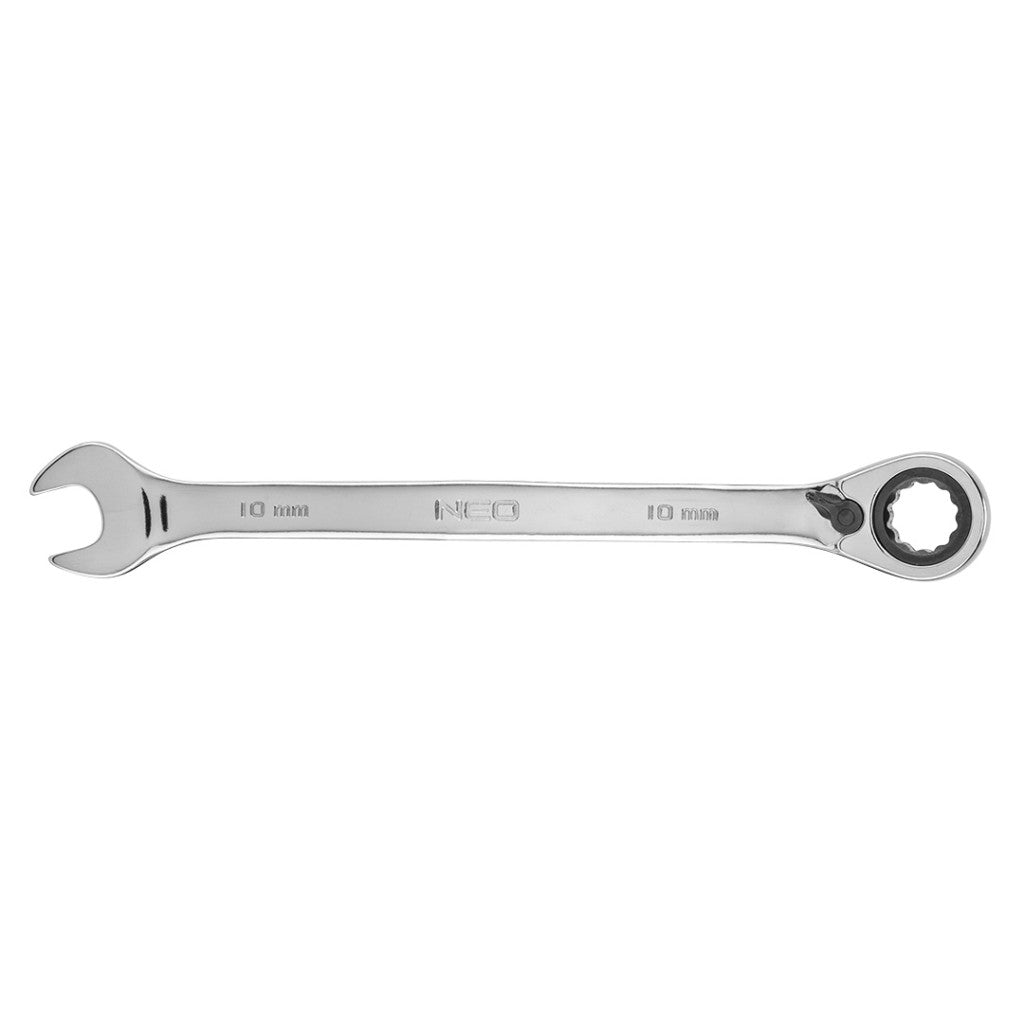 NEO TOOLS Racsnis csillag-villáskulcs 10mm 25 év garanciával 09-322