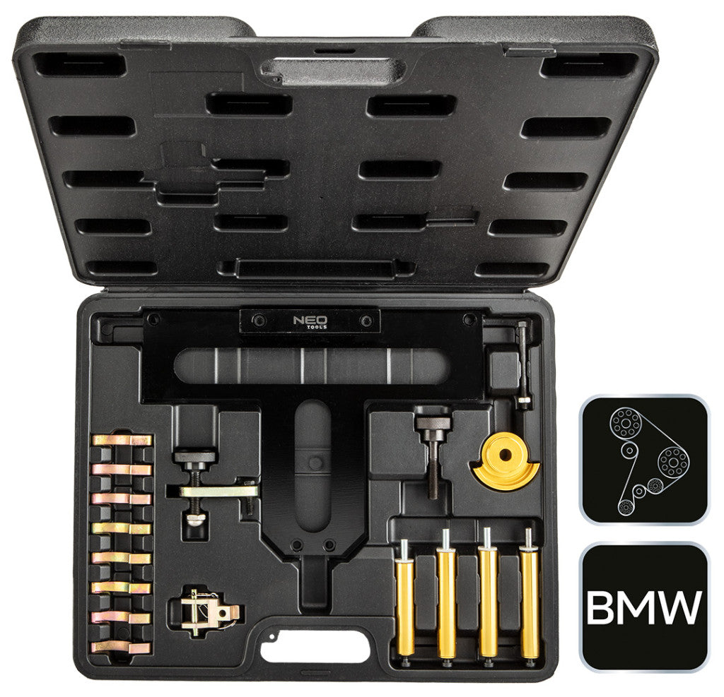 NEO TOOLS Vezérműtengely blokkoló készlet, BMW benzinmotorokhoz 11-312