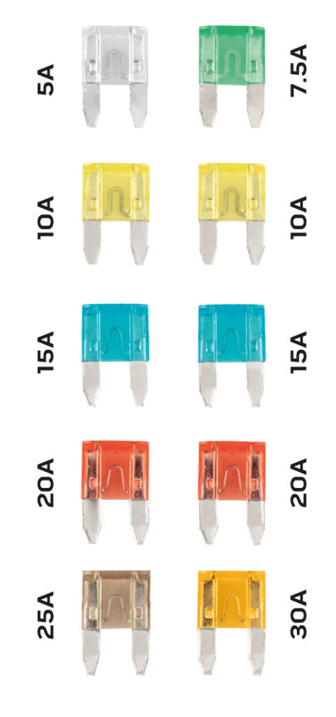 NEO TOOLS Gépkocsi biztositék készlet, 10db 11-992