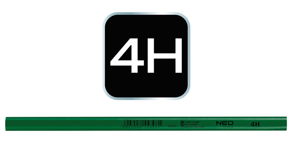 NEO TOOLS Ácsceruza téglához, kerámiához 4H, 240mm 13-801
