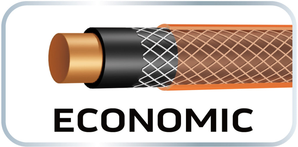 NEO TOOLS Locsolótömlő 1/2"x50 m, 4 rétegű ECONOMIC 15-802