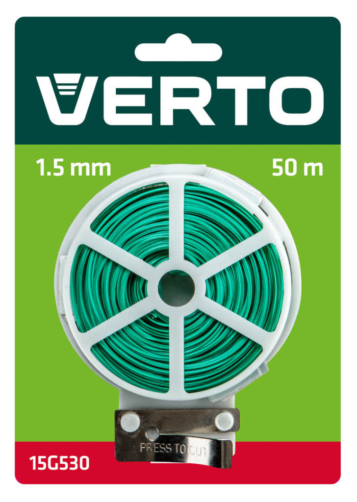 VERTO Kerti kötözőhuzal 1.5mm, 50m 15G530