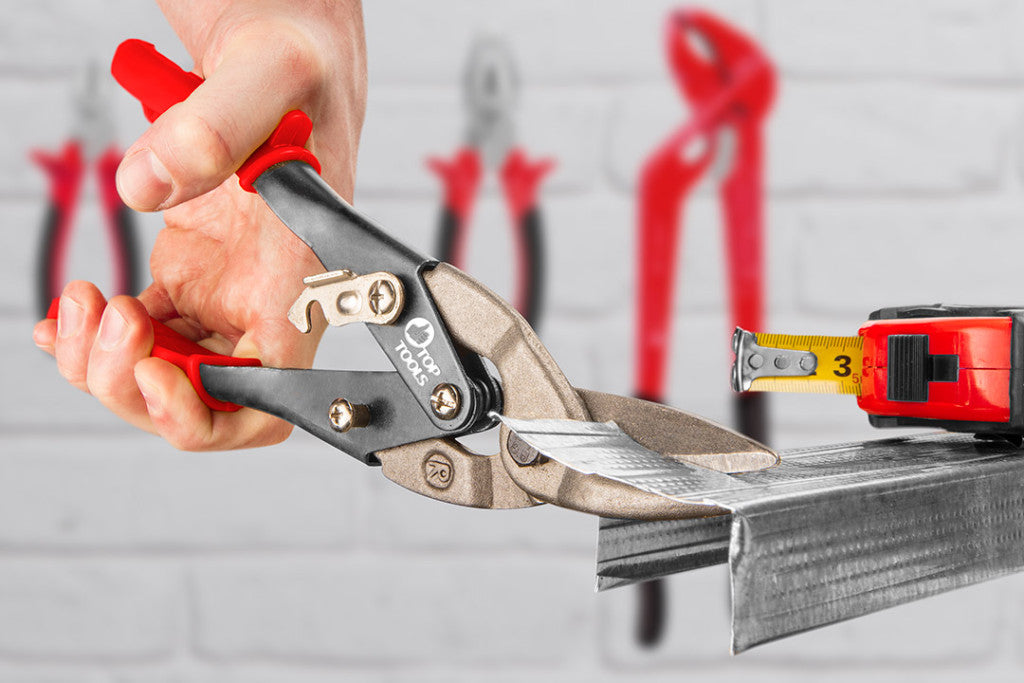 Top Tools LEMEZOLLÓ 250MM JOBBOS 01A999