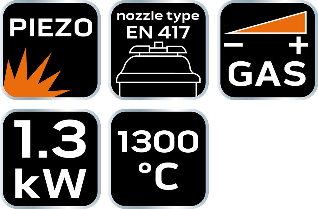 NEO TOOLS Gázforrasztó, perzselő, gázégő csavaros 20-025