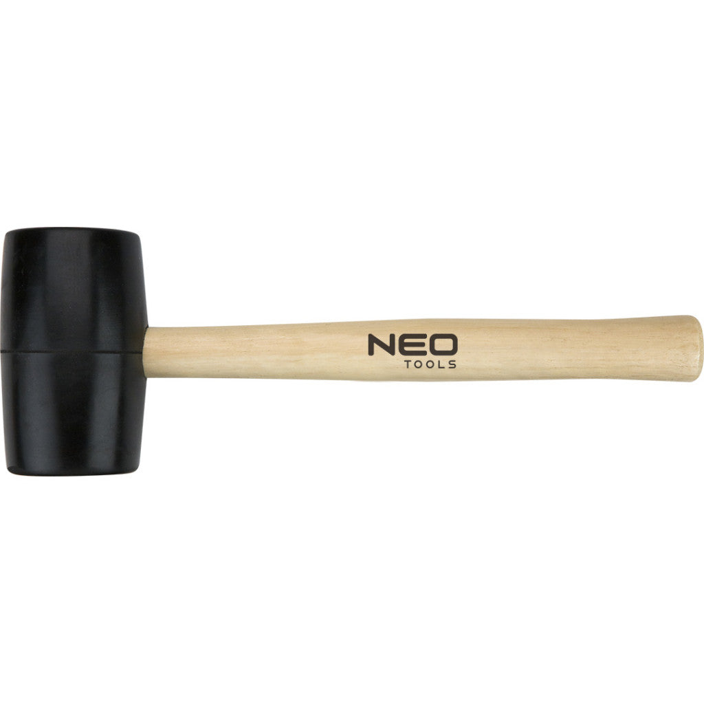 NEO TOOLS Gumikalapács 50mm 340g, keményfa nyél 25-061