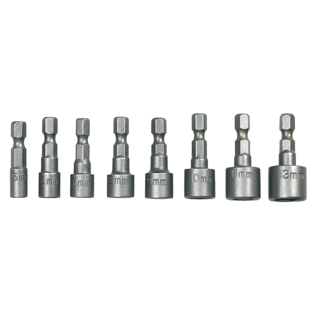 TOPEX CSAVARBEHAJTÓ KÉSZLET 1/4", 5-13mm 39D387