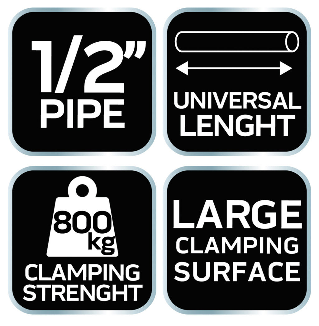 NEO TOOLS Csőszorító 1/2" 45-495