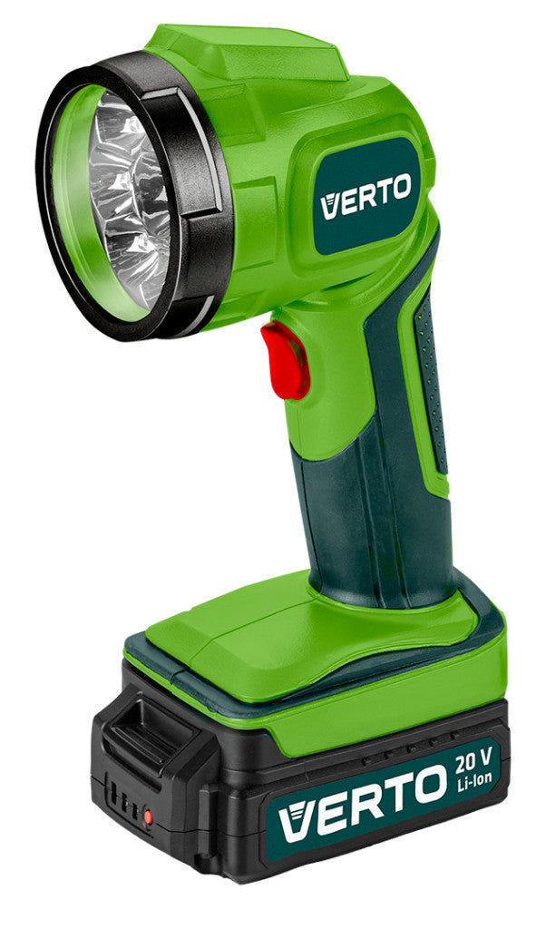 VERTO Akkus fúró, lámpával 2x18V,Li-Ion/1.5 Ah, koffer 2 év garanciával 50G293
