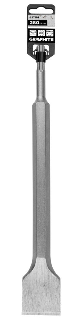 GRAPHITE Laposvéső, SDS PLUS, 40x17x280mm 55T114