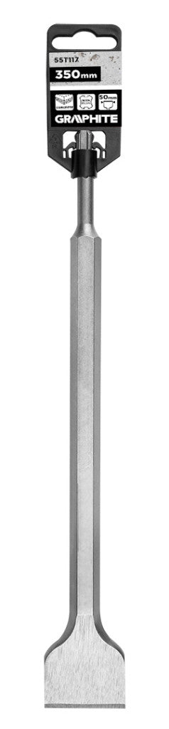 GRAPHITE Laposvéső, SDS PLUS, 50x17x350mm 55T117
