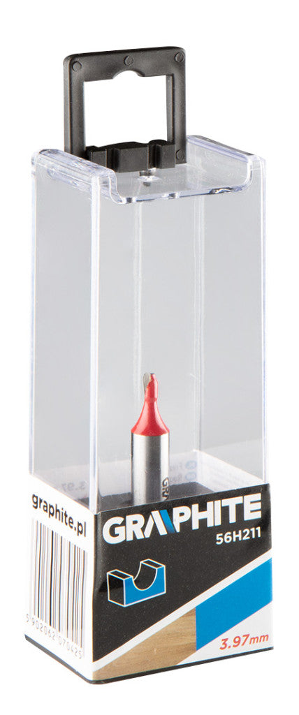 GRAPHITE Felsőmaró kés, U-horonymaró 3.97 x 6mm, 8mm 56H211