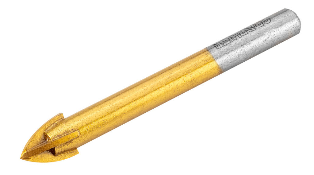 GRAPHITE Univerzális 4 élű üvegfúró, fa, műanyag, fém, kőzet, kerámia fúráshoz, 10mm 56H406