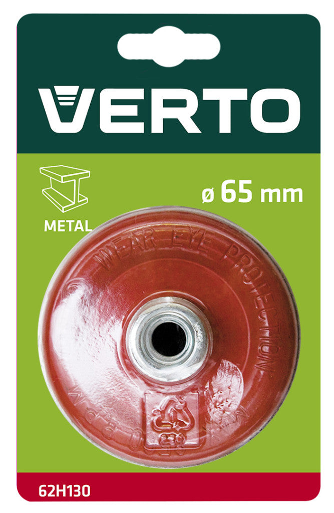 VERTO DRÓTKORONG FAZÉKKEFE SODROTT M14 65mm 62H130
