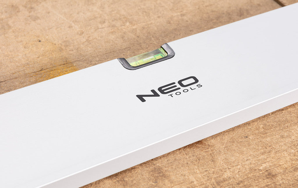 NEO TOOLS Ölesléc, 200cm- 2 libella, vízszintes, függőleges, 2 fogantyú, Minimum rendelés: 3db 72-543