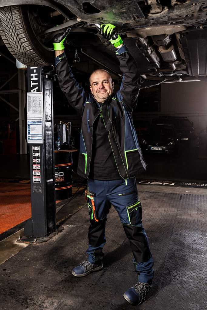 NEO TOOLS Munkadzseki, Motosynteza, 100% pamut szakadásmentes szövet, 210g/m2, XXL 81-219-XXL