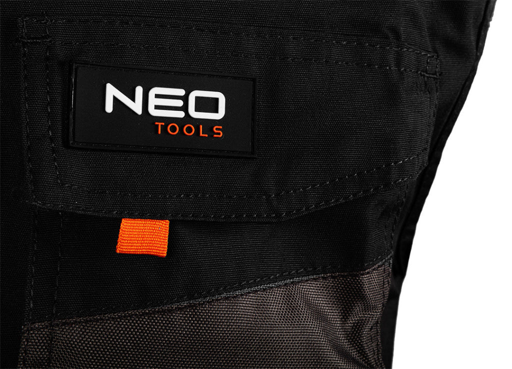 NEO TOOLS Munkavédelmi mellény, HD, S/48 65% poliészter, 35% pamut, 267g/m2, vékony fényvisszaverő csík, S 81-260-S