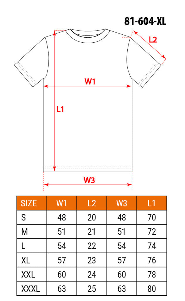 NEO TOOLS Munkavédelmi póló, feliratos, szürke, CAMO, 100% pamut, 180g/m2, XL 81-604-XL