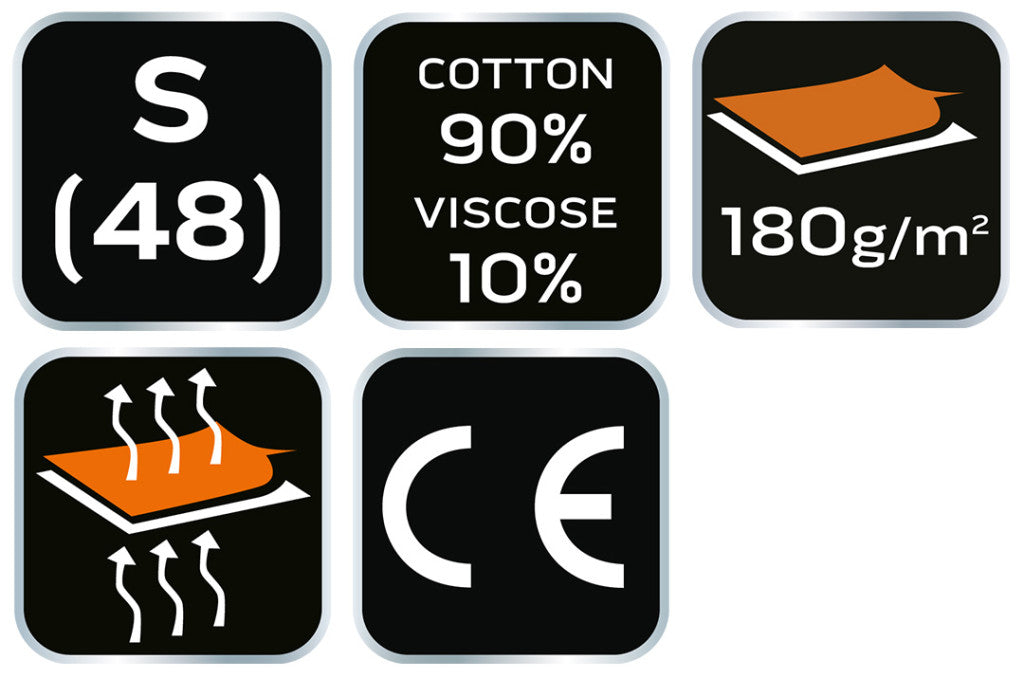 NEO TOOLS Munkavédelmi póló, hosszú ujjú, szürke, 90% pamut, S 81-690-S