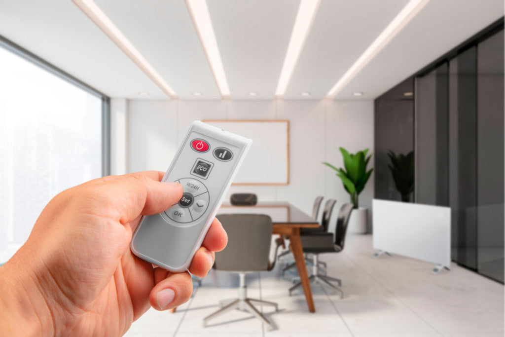 NEO TOOLS Elektromos fűtőpanel 2000W, IP24, távirányitó, heti időzités, éintőpanel 2 év garanciával 90-092