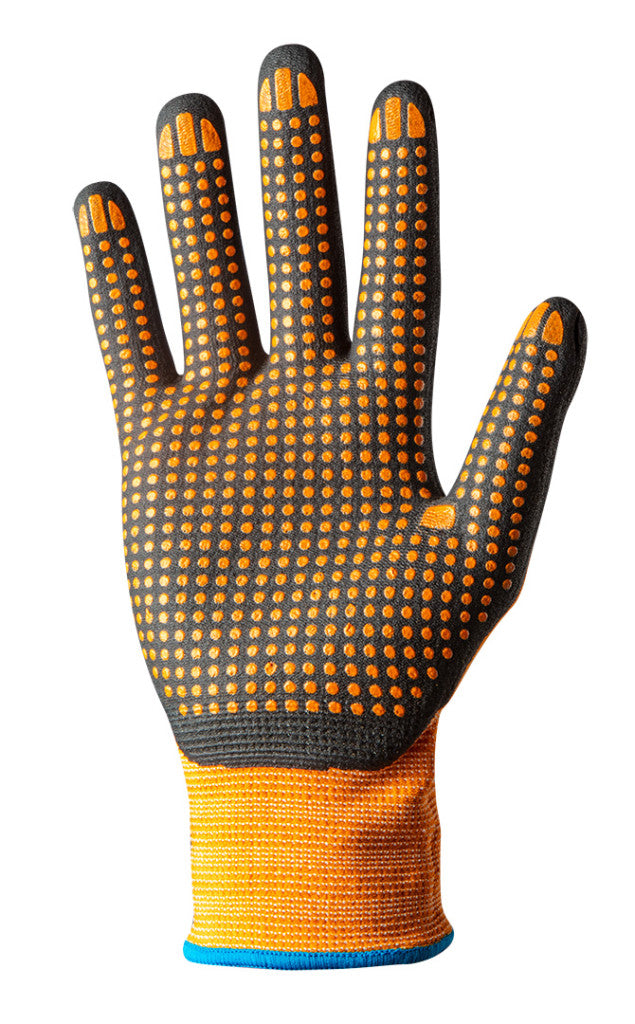 NEO TOOLS Munkakesztyű, nylon, csúszásgátló pöttyökkel, 4131X, 9" 97-621-9