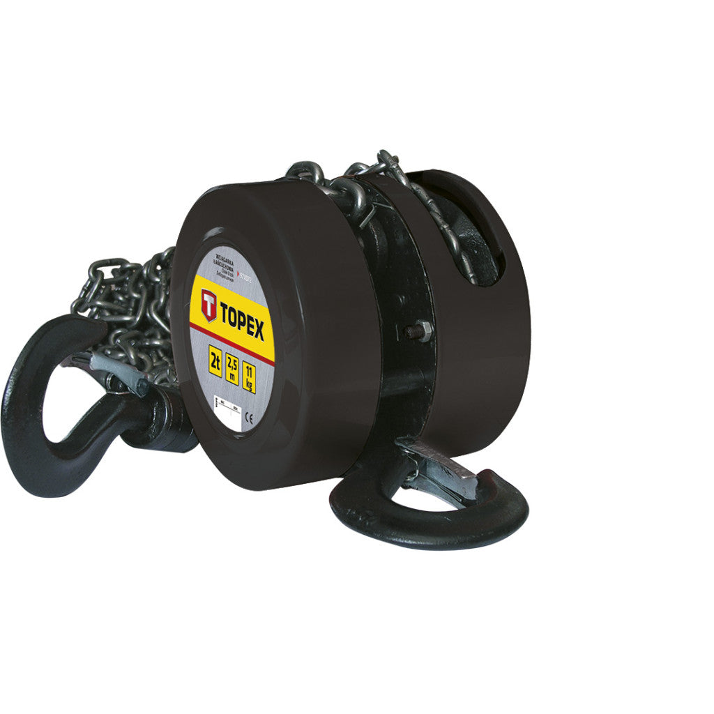 TOPEX LÁNCOS EMELŐ, 2T, 2,5M 97X072