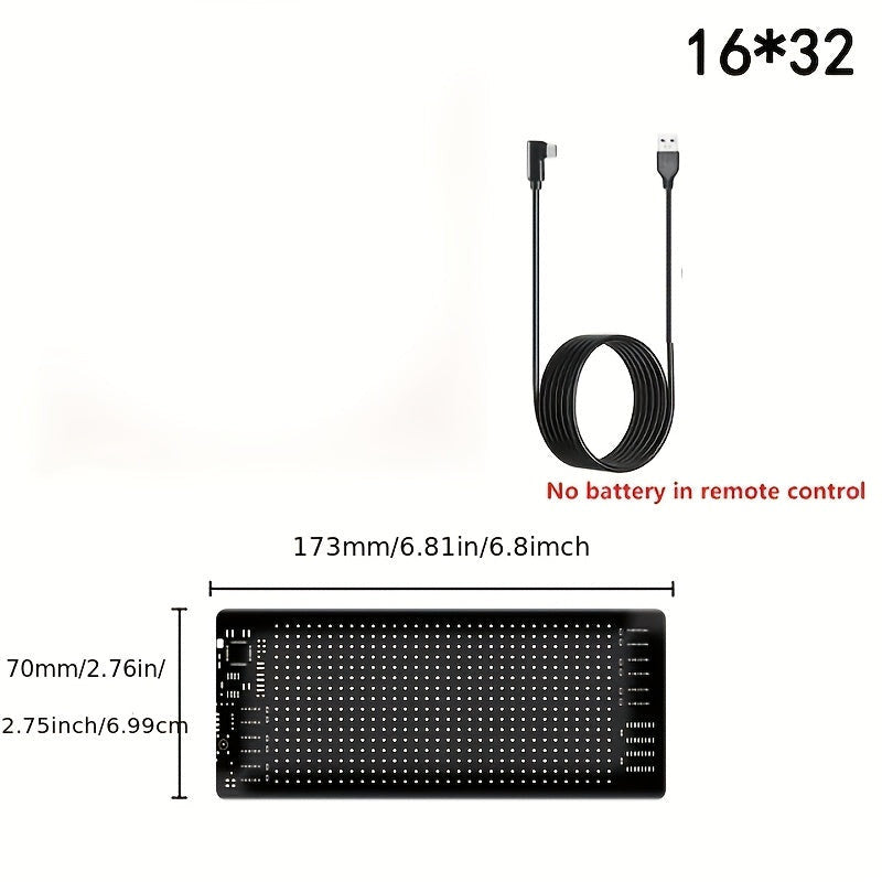 Többnyelvű Autó LED Matricás Pixel Panel