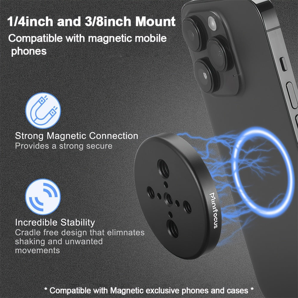 Mágneses telefon tartó adapter