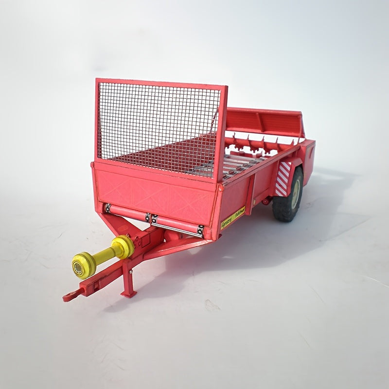 Traktor modell utánfutóval