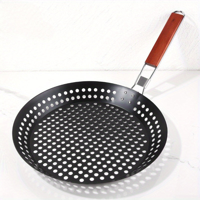 1 db rozsdamentes acél BBQ grill kosá