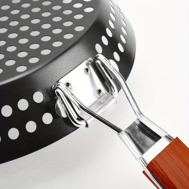 1 db rozsdamentes acél BBQ grill kosá