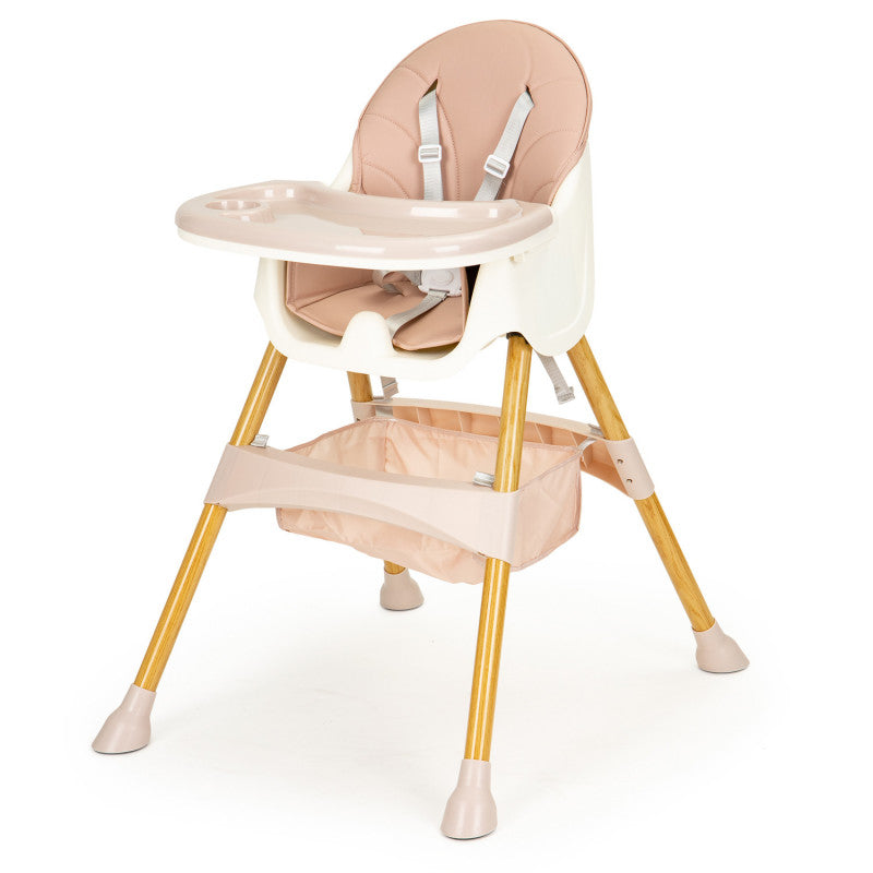 Baba etetőszék 2in1 ECOTOYS - babaülés, etetőszék, magas szék, kényelmes, biztonságos