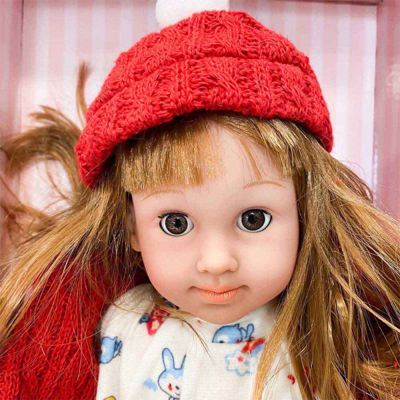 Carla játékbaba, 38cm
