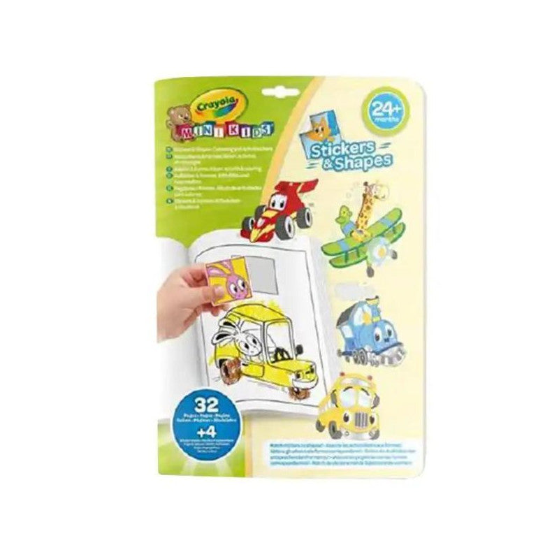 Crayola Mini Kids: Matricás foglalkoztató - Járgányok