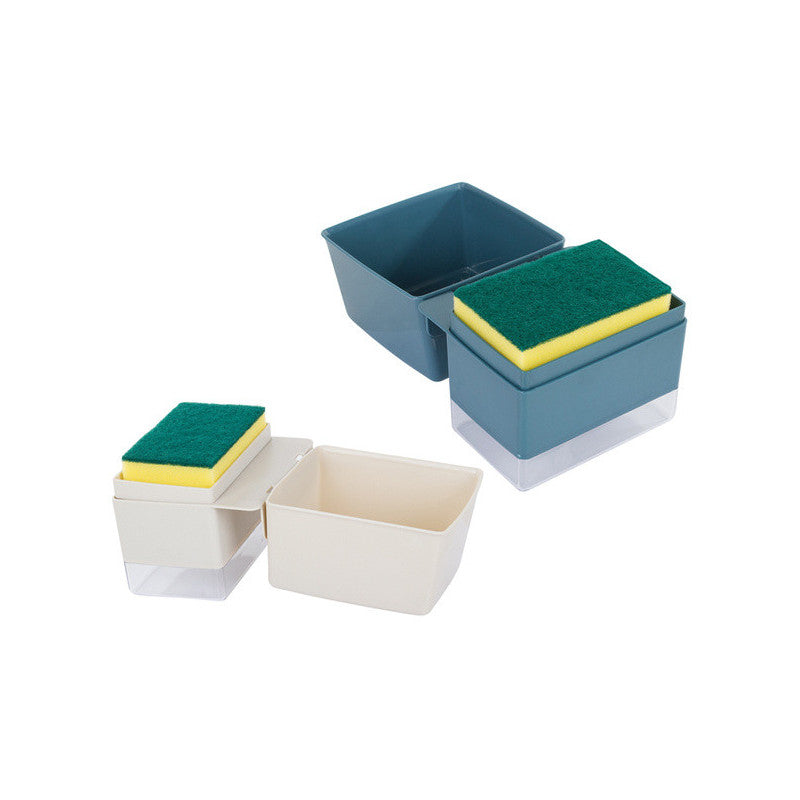 Mosogatószer adagolós szivacs tároló és szárító