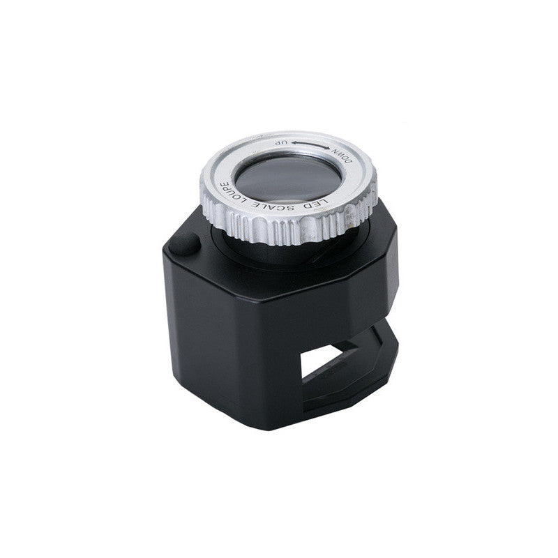 Ékszerész nagyító mikroszkóp 30x 3 led uv patron