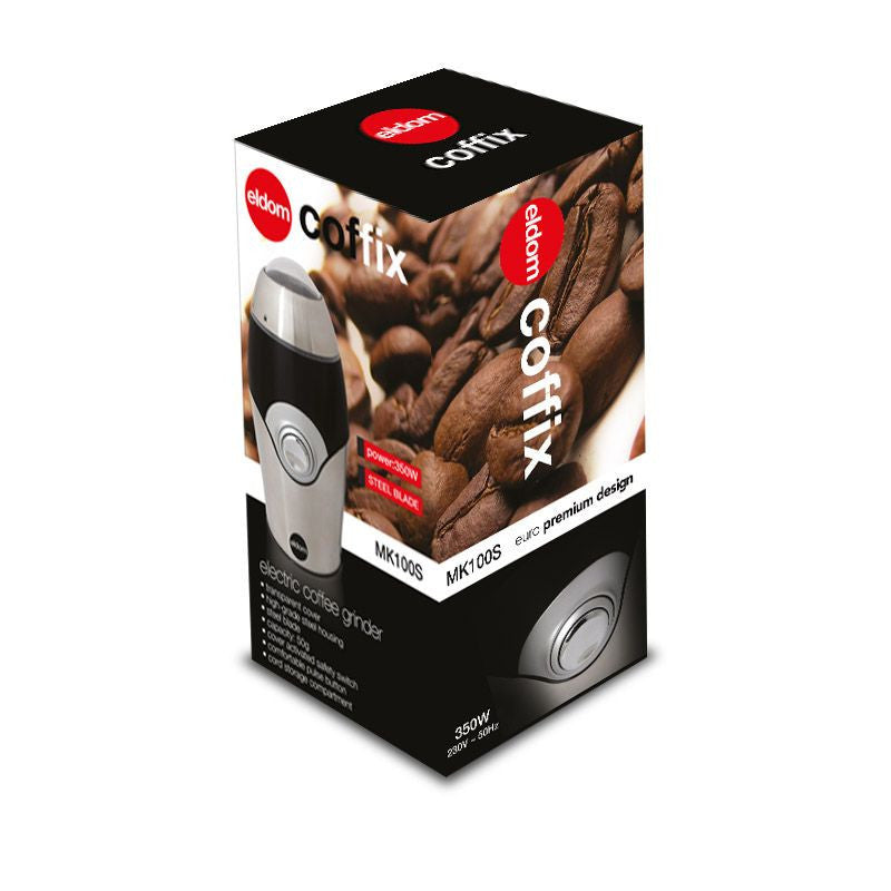 Elektromos kávédaráló MK100s - finom őrlemény, kávézás, reggeli élvezet, otthoni kávézás