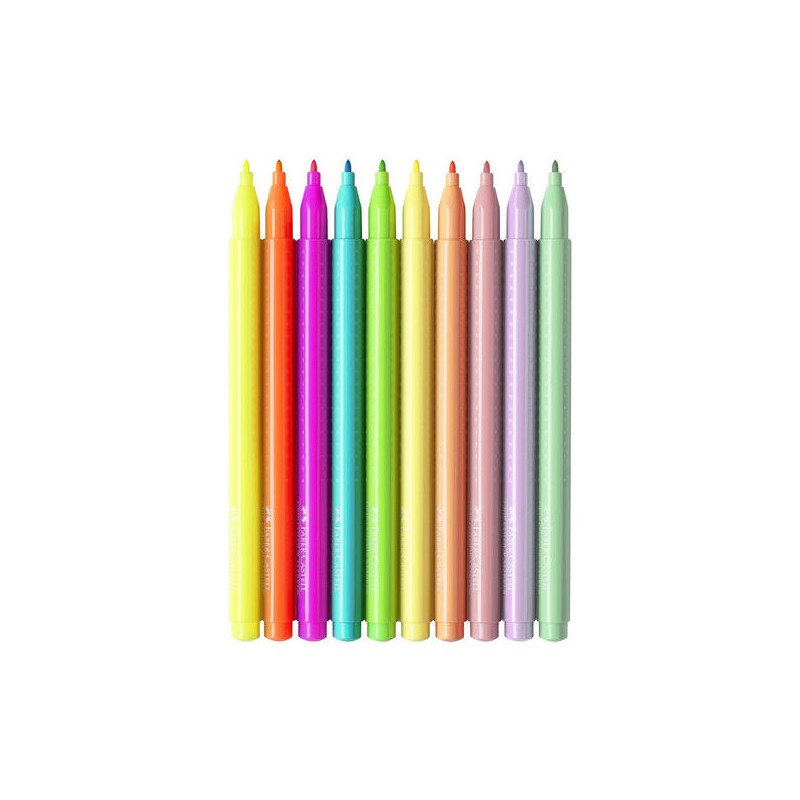 Faber-Castell: Grip filctoll szett - 10 darab