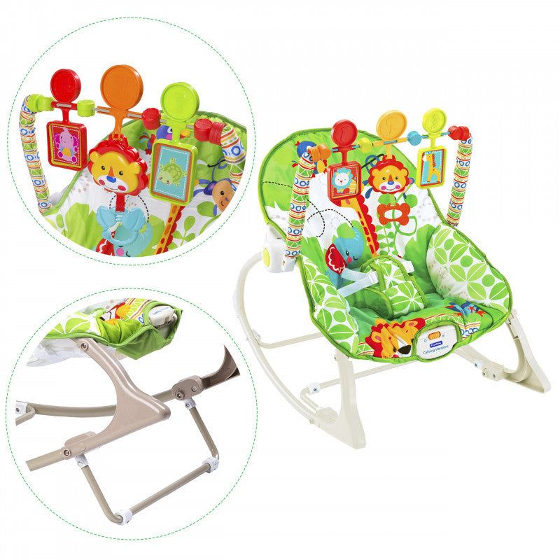 Hinta szék 3 az 1-ben rezgéssel Ecotoys