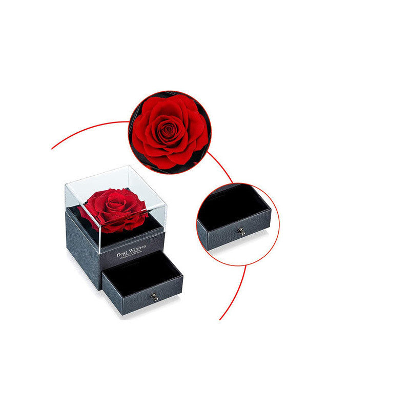 Örök rózsa díszdobozban