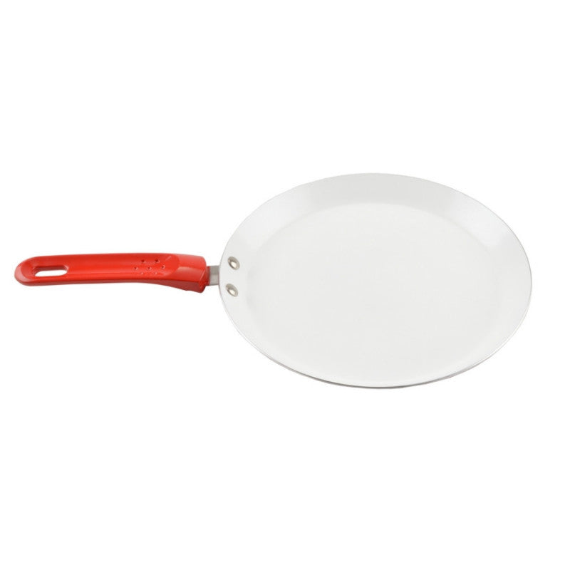 Kerámia bevonatos palacsintasütő 24 cm piros