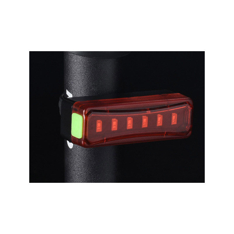 Kerékpárlámpa elöl-hátul LED kerékpár szett USB töltéssel