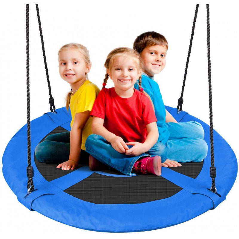 Kerti hinta, 100 cm, 150 kg terhelhetőség, hintaágy, hinta karika, kerti játék, XL hinta, gyermek hinta, családi hinta