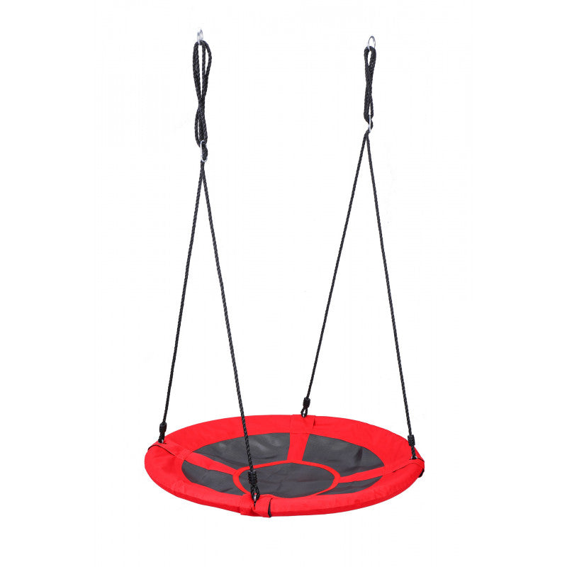Kerti hinta, 100 cm, 150 kg terhelhetőség, hintaágy, hinta karika, kerti játék, XL hinta, gyermek hinta, családi hinta