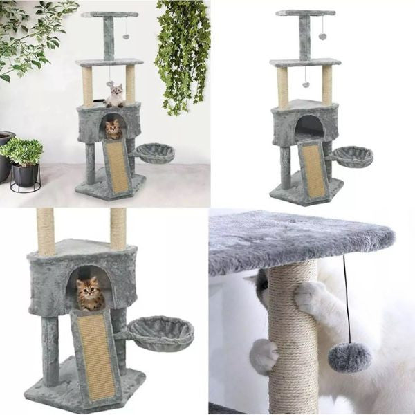 Macskabútor - szürke