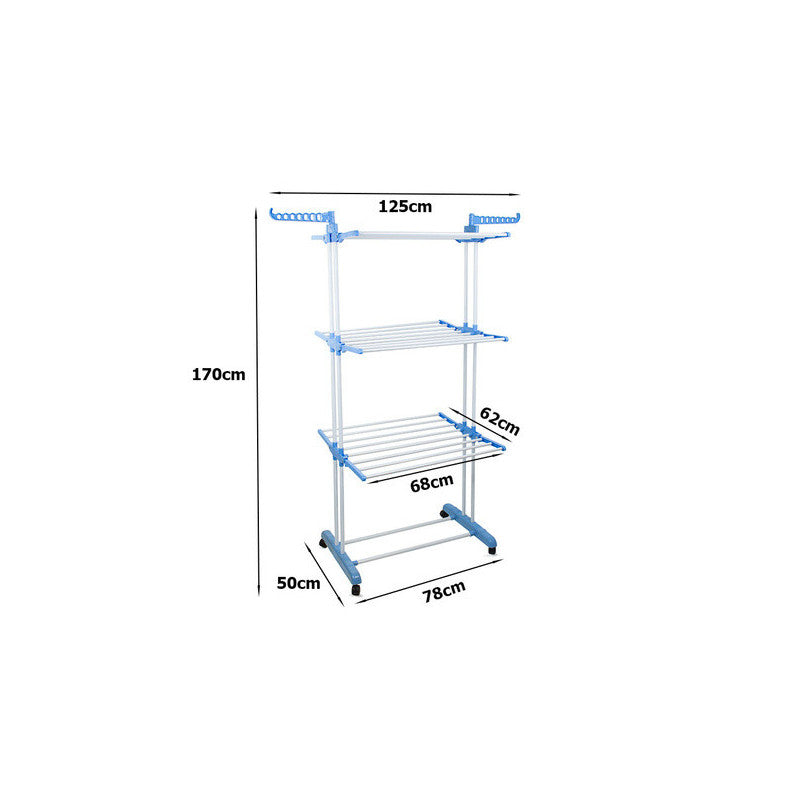 Torony Ruhaszárító Állvány - Praktikus, Könnyen Tárolható, Erős Anyagból